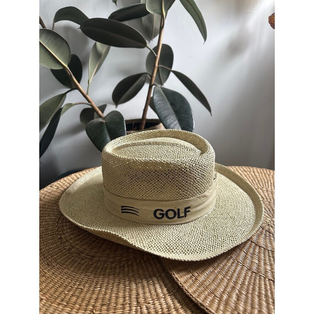 GOLF one size adult paper straw hat